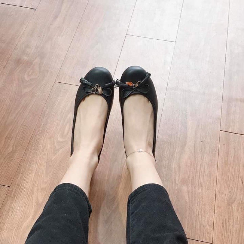 Giày bệt nữ Coach búp bê nơ siêu mềm êm bẻ gập thoải mái (hàng xuất nguyên hộp, ảnh thật shop chụp) | BigBuy360 - bigbuy360.vn