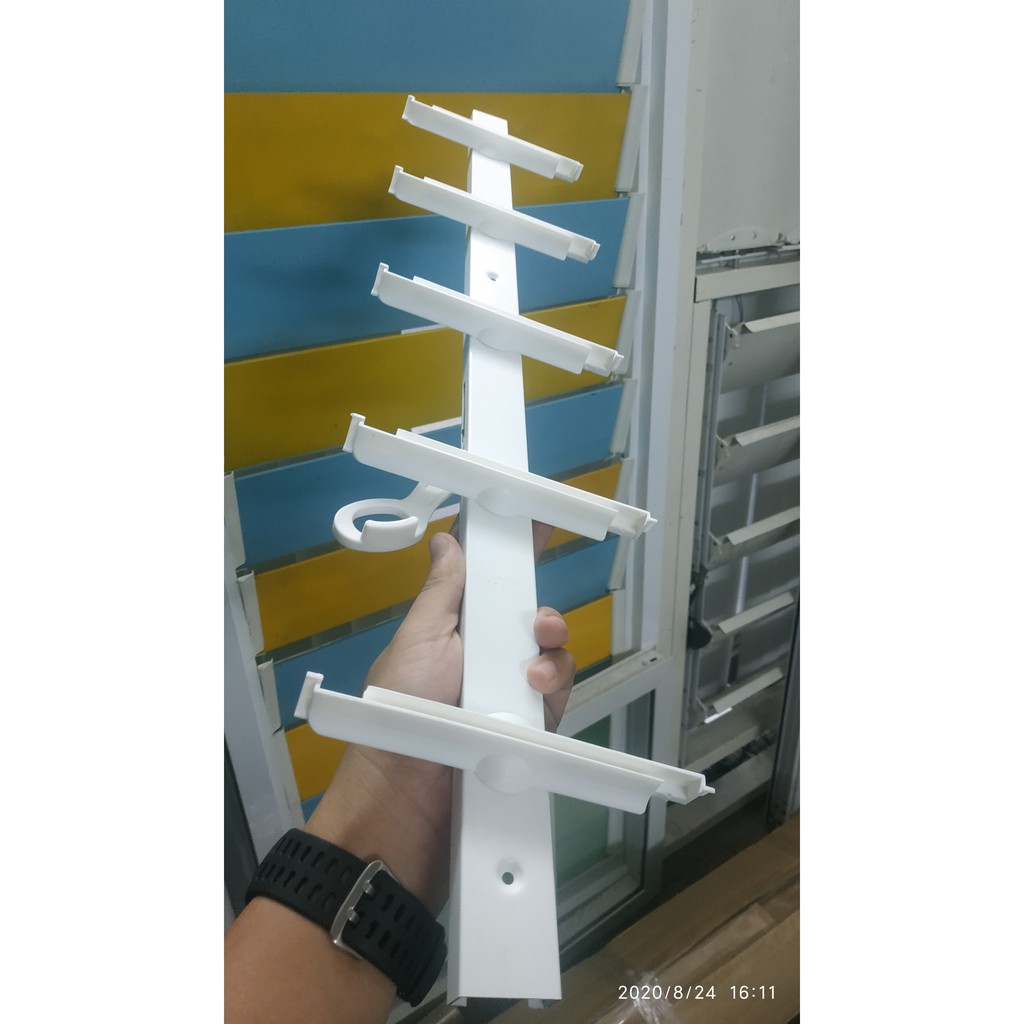 Phụ kiện cửa lá sách kính 5BWhite