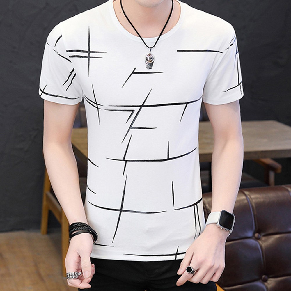 Áo thun ngắn tay in họa tiết phong cách Hàn Quốc dành cho nữ