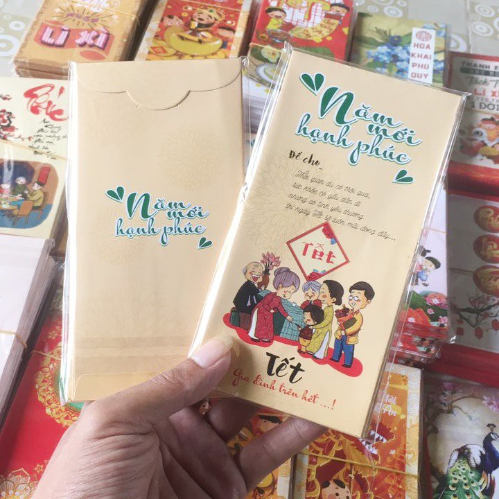 10 phong bao lì xì mẫu MỚI tết 2023