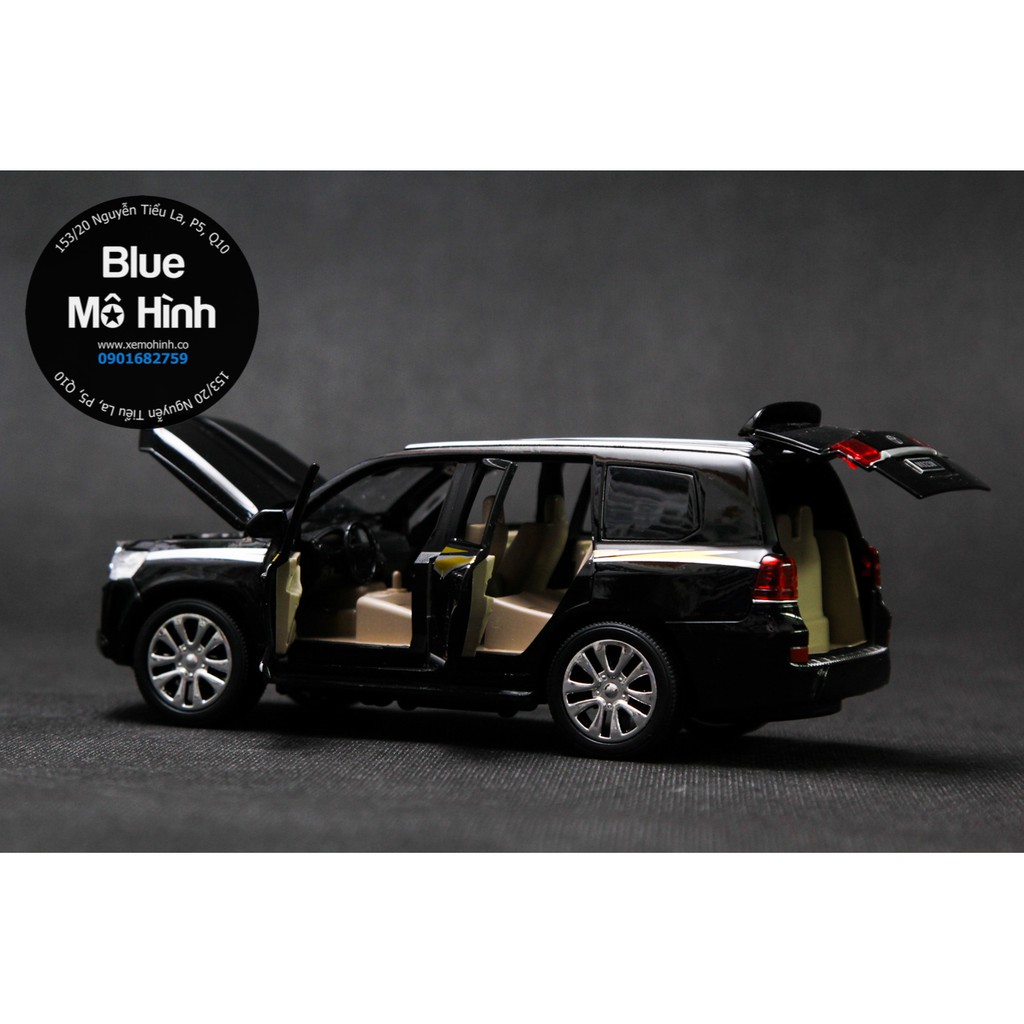 Blue mô hình | Xe mô hình Toyota Land Cruiser SUV New 1:24 mở hết cửa tuyệt đẹp