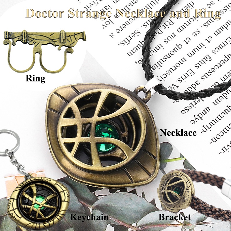 Marvel Thor Dr. Vòng cổ Hoặc Móc Khóa Phong Cách Phim Doctor Strange