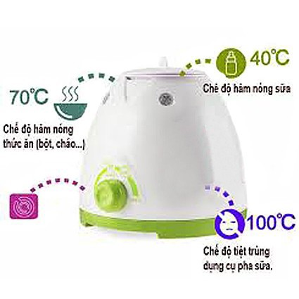 [pet_shop]MÁY Ủ SỮA HÂM CHÁO YUMMY MY-18B CAO CẤP