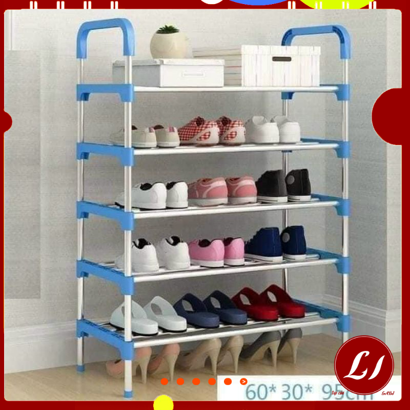 KỆ 5 TẦNG ĐỂ GIÀY DÉP lắp ráp tiện lợi, bền đẹp