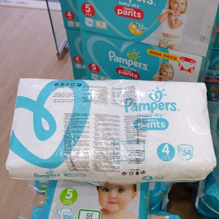 Bỉm quần Pamper Dry UK Size 4 (9-15kg) 86 miếng