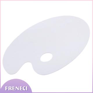 [Freneci] Bảng sơn dầu chống dính hình bầu dục Acrylic x 5,5 inch trong suốt trộn Pallet trong suốt