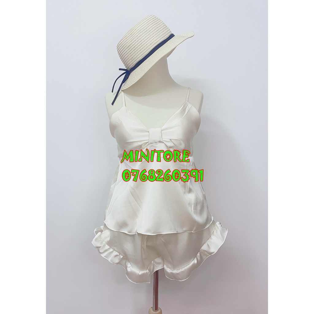 [DƯỚI 60KG] BỘ SATIN DỄ THƯƠNG CÓ MÚT, VẢI MỀM MỊN MÁT MẶC NHÀ MẶC NGỦ BAO ĐẸP - HÀNG XƯỞNG NHÀ MAY ĐƯỜNG MAY KỸ