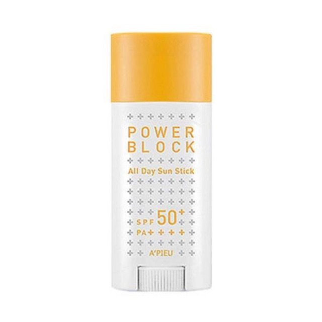 KEM CHỐNG NẮNG A’PIEU POWER BLOCK DẠNG STICK MÀU VÀNG