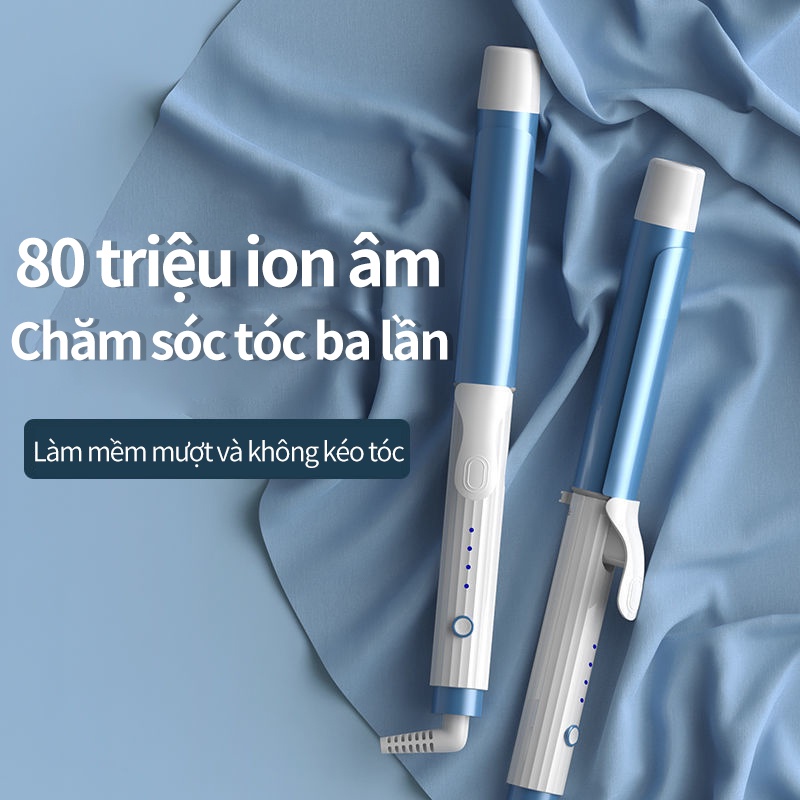 Máy uốn tóc xoăn tự xoay trục 360 độ, máy làm tóc xoăn lọn to, nhỏ Chuyên nghiệp cho Salon, BH 3 tháng - YA666
