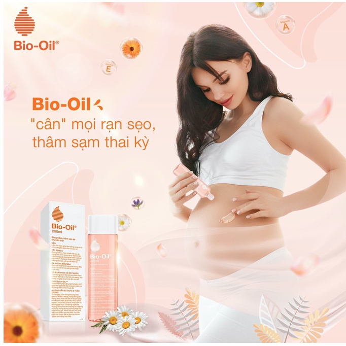 [Hàng Chính Hãng Nhập Khẩu] Bio Oil Hỗ Trợ Rạn Da, Thâm Nám Do Mang Thai, Da Khô, Mất Nước.