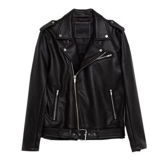 ÁO LEATHER BIKER JACKET