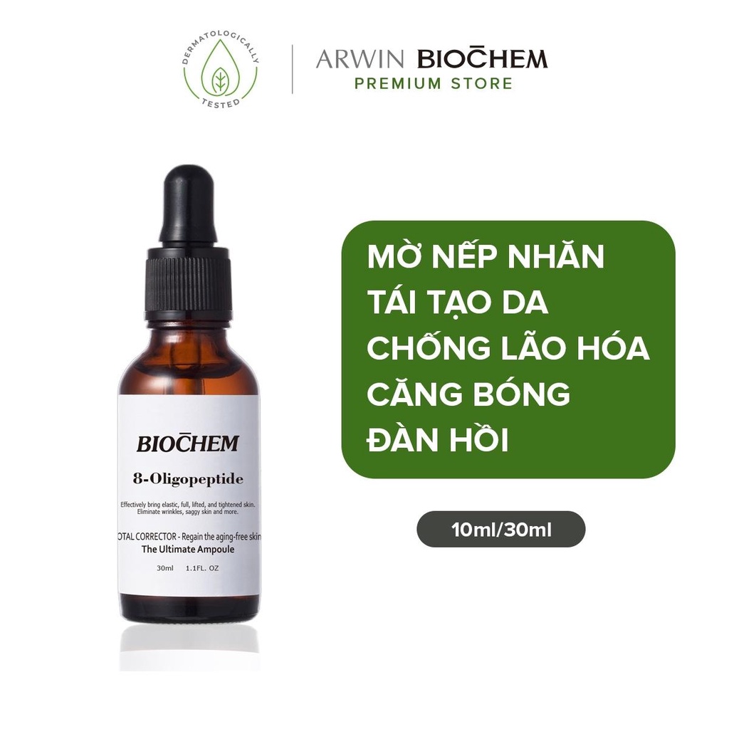 Size mini Tinh chất Biochem cao cấp chống lão hóa 8-Oligopeptide 5ml