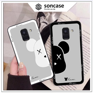 Ốp Samsung A8 2018 / A8 Plus / A8+ in hình gấu bear, kaws, cute, đáng yêu, ốp lưng cao cấp chất lượng