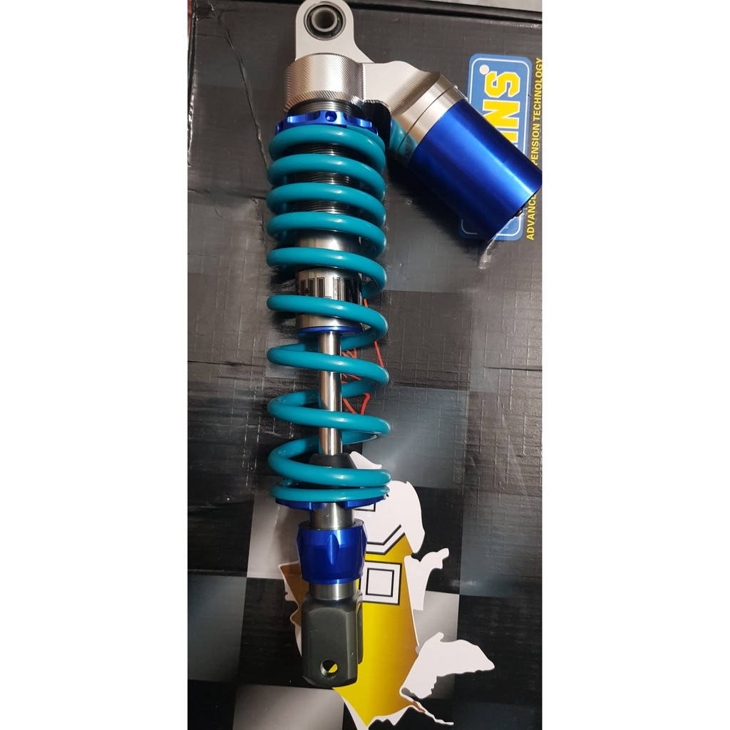 Phuộc nhún sau Ohlins bình dầu xéo cho các xe 1 phuộc Vario Click Lead Sh mode Ultimo Luvias ...