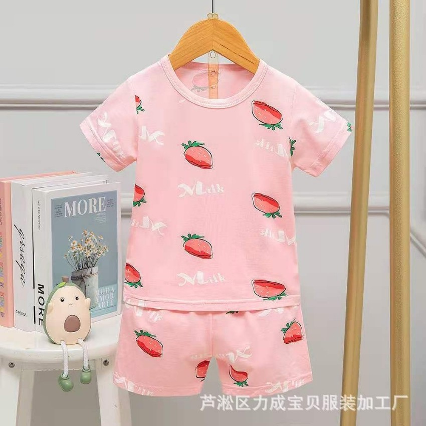 [Siêu hot] Bộ quần áo chất cotton thun lạnh cho bé xuất Hàn 5 mẫu siêu xinh