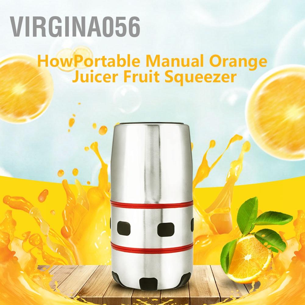 Máy ép trái cây bằng thép không gỉ nhỏ cầm tay