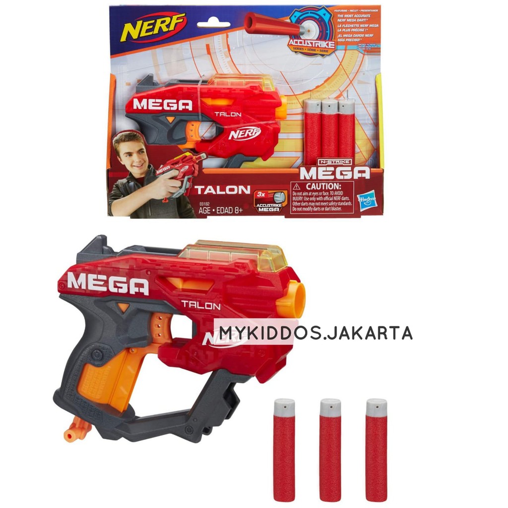 Súng Đồ Chơi Nerf Mega N-strike Talon + Free 3 Phi Tiêu