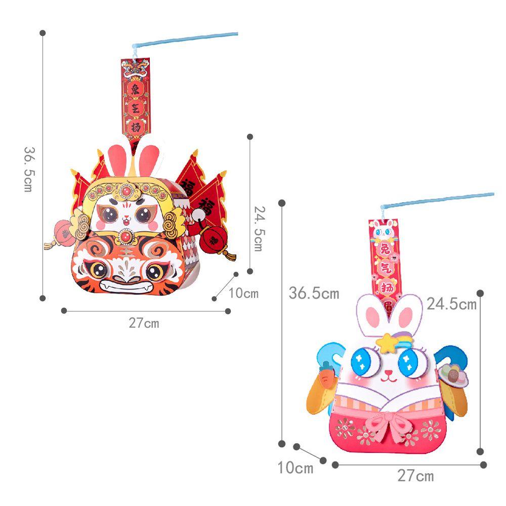 Lồng Đèn Dạ Quang Thủ Công Phong Cách Trung Hoa Cổ Điển Cho Bé