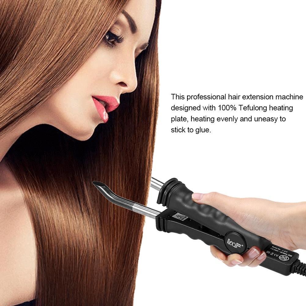 🌹Hàng Sẵn Máy nối tóc nối dài chuyên dụng chất lượng cao cho salon Máy nối tóc giả gia nhiệt xoay 360 độ có dây dài 2.5m tiện dụng