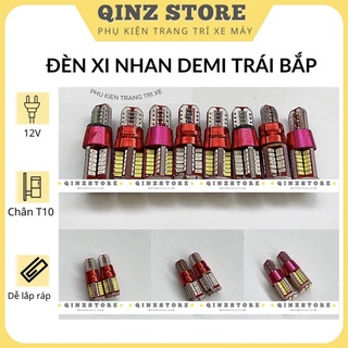 Xi nhan demi t10, bóng đèn led xe máy 57 tim đèn led xe máy qinzstore