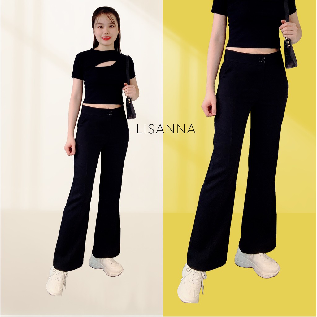 Quần tây loe ống rộng LISANNA
