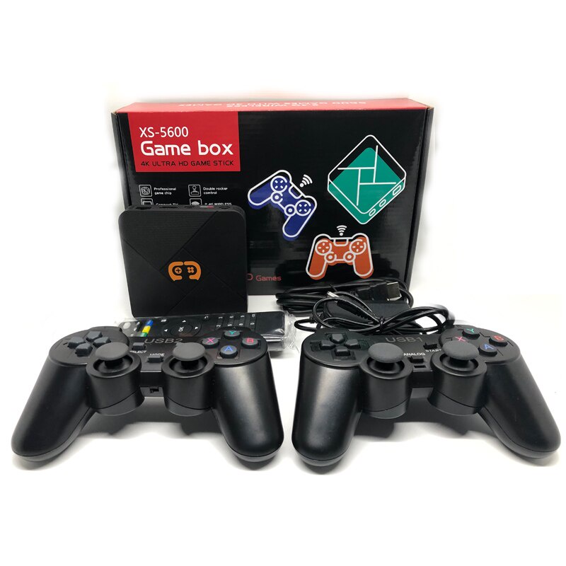 💕2022💕Máy Chơi Game Super Console X Pro 4K HD Retro dành cho PSP / PS1 / DC / N64-Tặng Kèm 2 Tay Cầm Chơi Game Không Dây