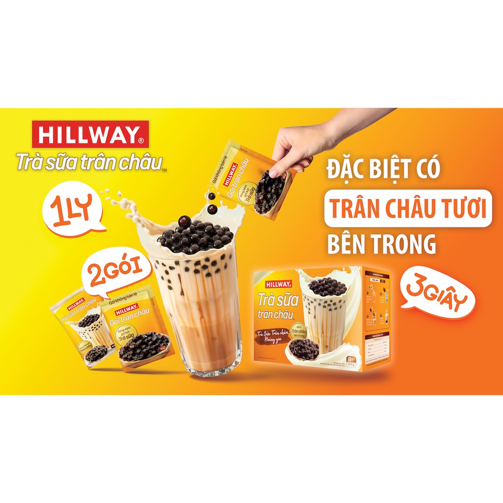 Combo 2 Hộp HILLWAY Trà Sữa Trân Châu 416g #3