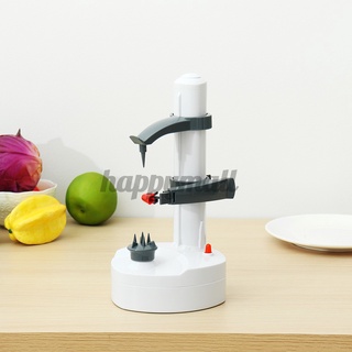 Electric Vegetables Fruit Peeler Automatic Peeling Machine Cutter + 3 Blades