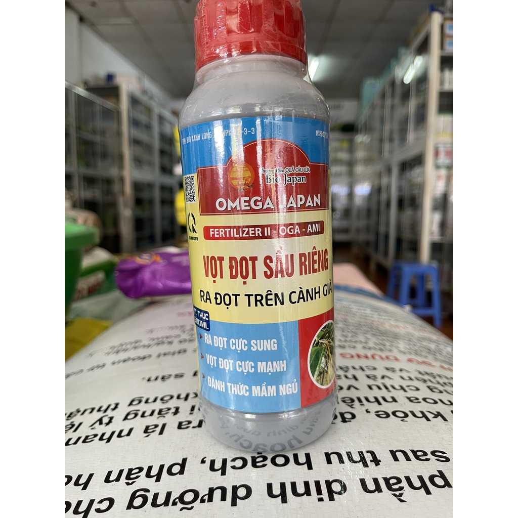 PHÂN BÓN LÁ VỌT ĐỌT SẦU RIÊNG BIO JAPAN 500ML