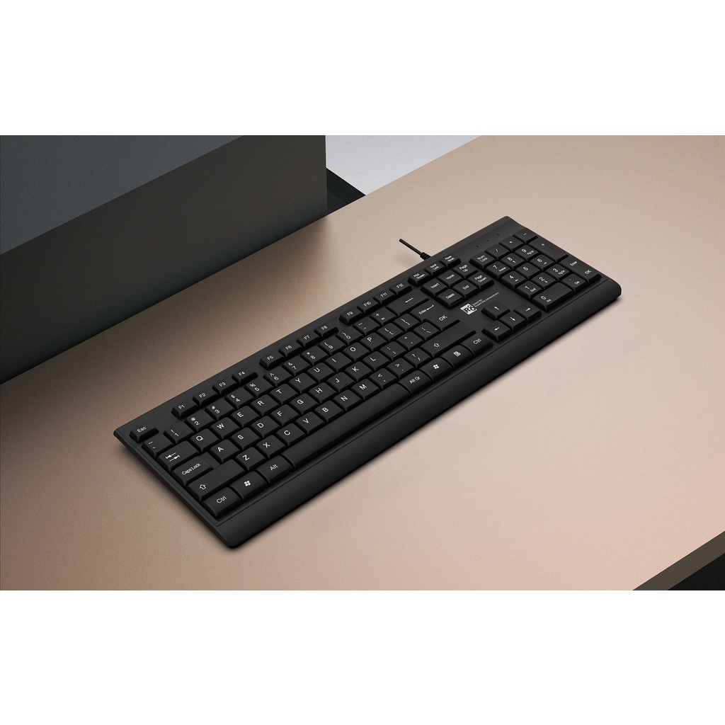 Bàn Phím R8 KB 1806 USB - Đen - NTH