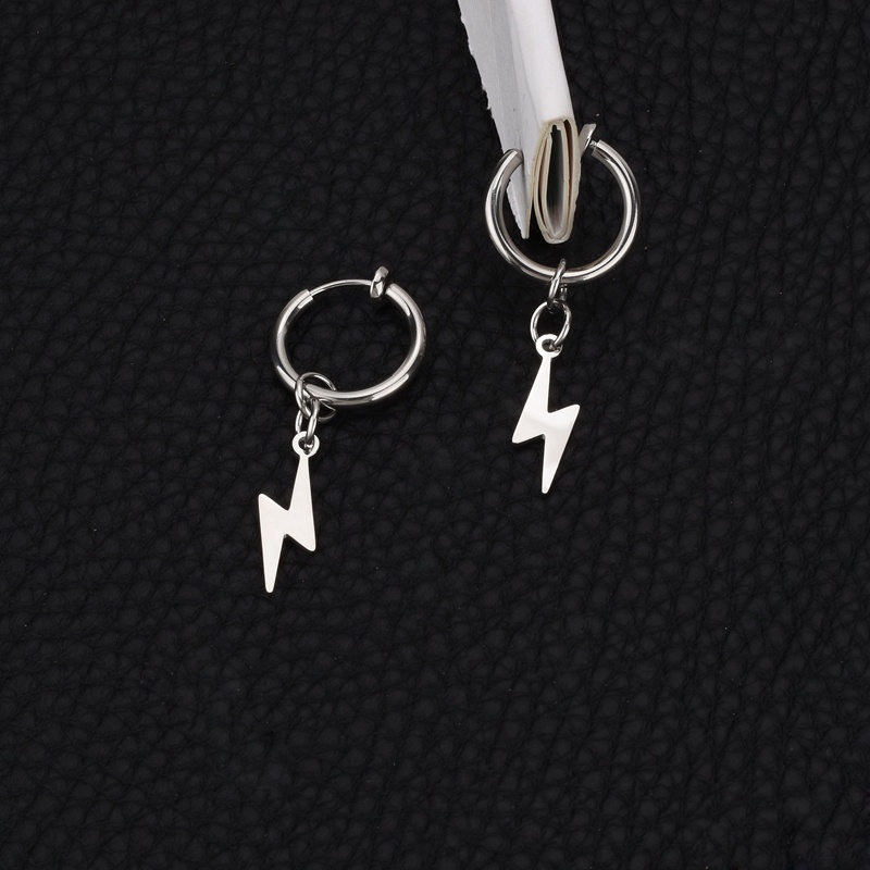 Bông Tai Dạng Kẹp 19A1341 Đơn Giản Hợp Thời Trang Phong Cách Hàn Quốc Cho Cặp Đôi