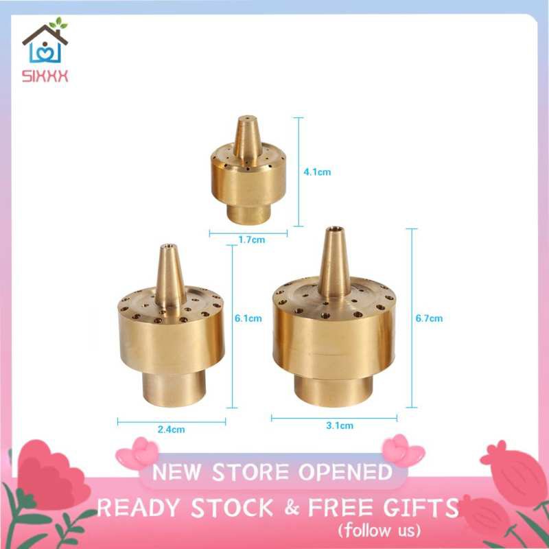 Đầu Vòi Phun Nước Bằng Đồng 1 / 4 &quot;/ 1 / 2&quot; 3 / 4 &quot;