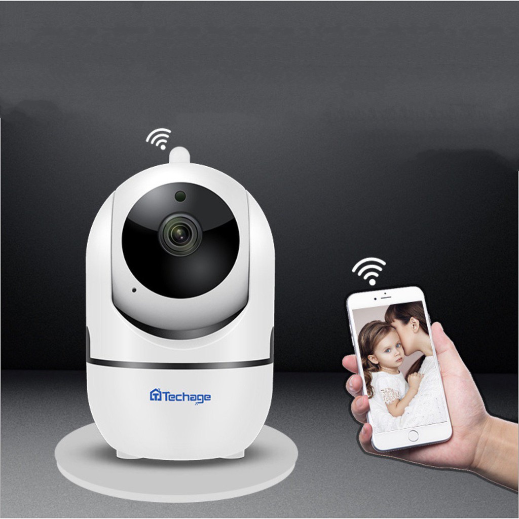 CAMERA KẾT NỐI WIFI IP CÓ CHỨC CHỐNG TRỘM + Tặng thẻ 32Gb - HanruiOffical