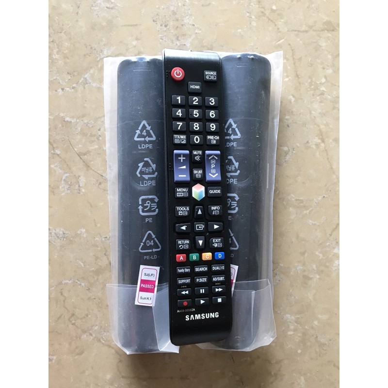Điều khiển tivi led Samsung smart chính hãng.