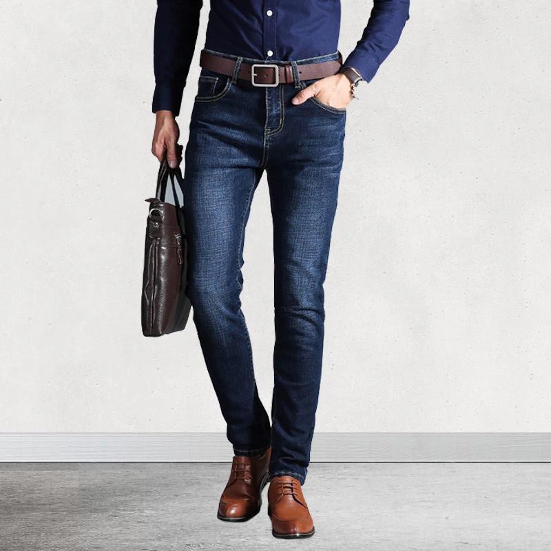 Quần Jeans nam 2018 ống suông phong cách doanh nhân - MC8 - Siêu HOT