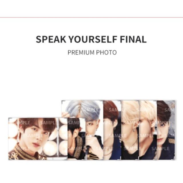 Khung ảnh Premium FINAL - MOTS × BTS.