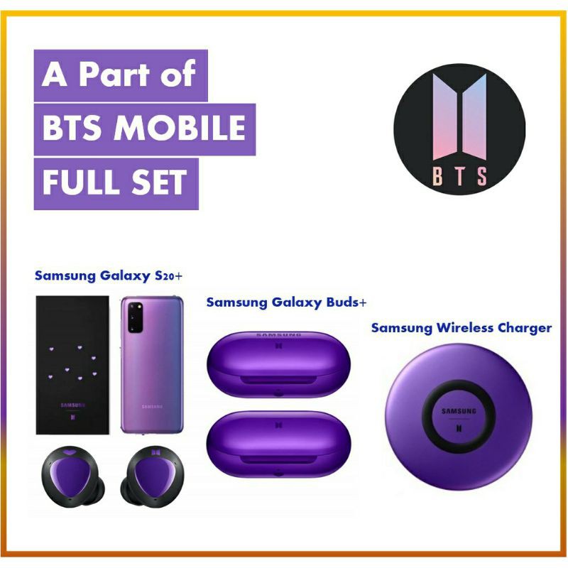 Đế sạc không dây Samsung Buds+ BTS (Official)