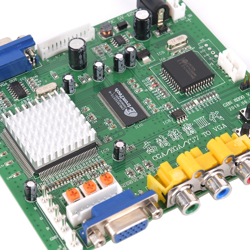 Bảng Mạch Chuyển Đổi Rgb / Cga / Ega / Yuv Sang Vga Hd Hd9800 / Gbs8200 | BigBuy360 - bigbuy360.vn
