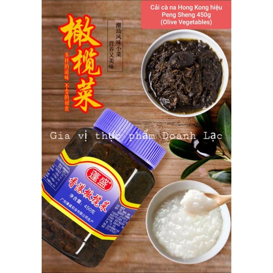 Cải cà na Hong Kong hiệu Peng Sheng hủ lớn 450gr 💥 Siêu tiết kiệm