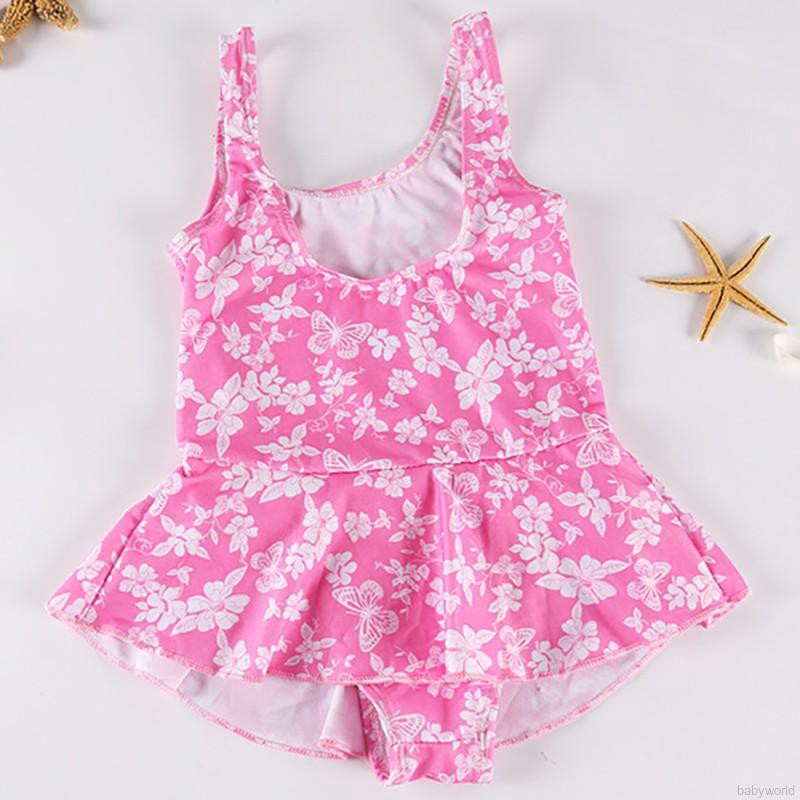 Đồ bơi một mảnh thiết kế đơn giản màu sắc ngẫu nhiên cho bé