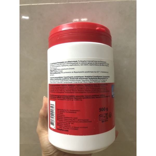 Bột lên màu đỏ cho chim  hủ nhỏ