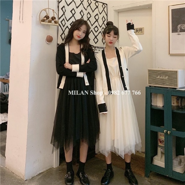 Áo len cổ tim cài khuy 2 túi thời trang hot hit | BigBuy360 - bigbuy360.vn