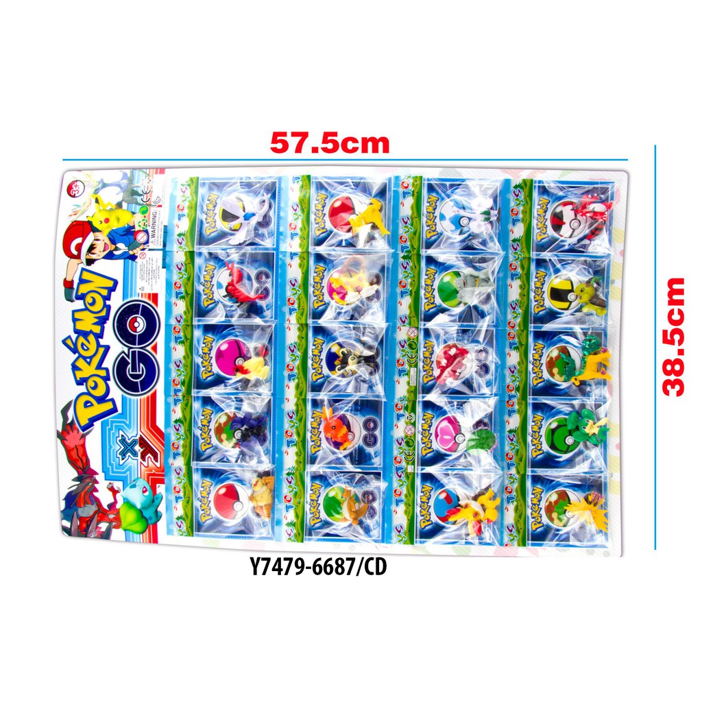 Set 20 Thẻ Bài Pokemon Y7479-6687 / Cd