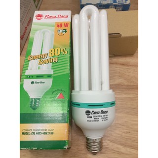 bóng compact 40w và 50w ánh sáng trắng 6500k Rạng Đông