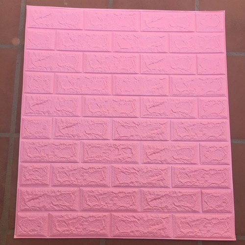 Tấm Xốp Dán Tường 3D Giả Gạch Chống Ẩm Cách Nhiệt KT 70x77cm