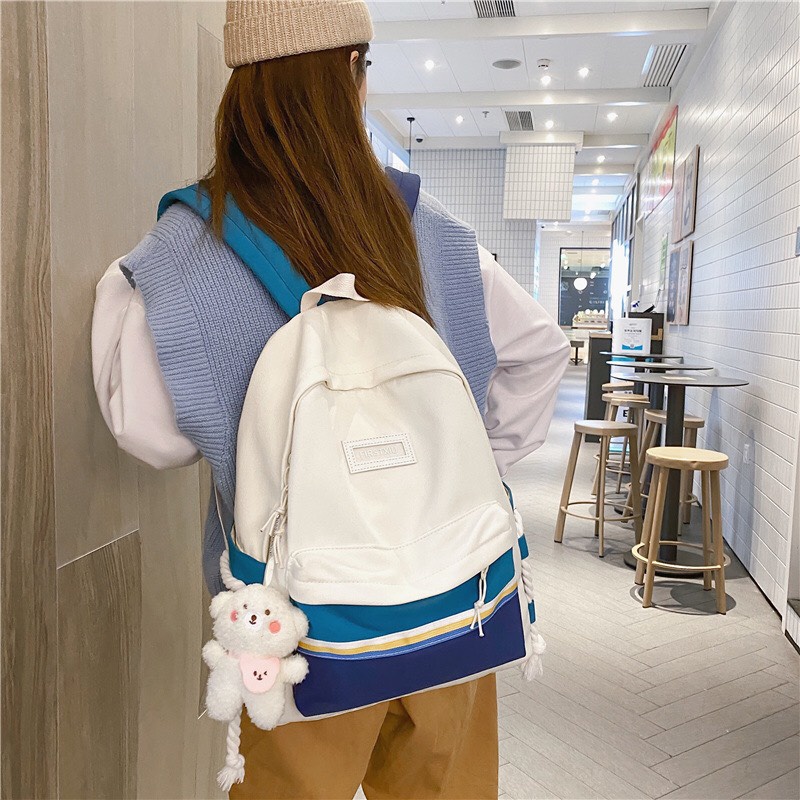 Balo Thời Trang Hàn Quốc First vải canvas
