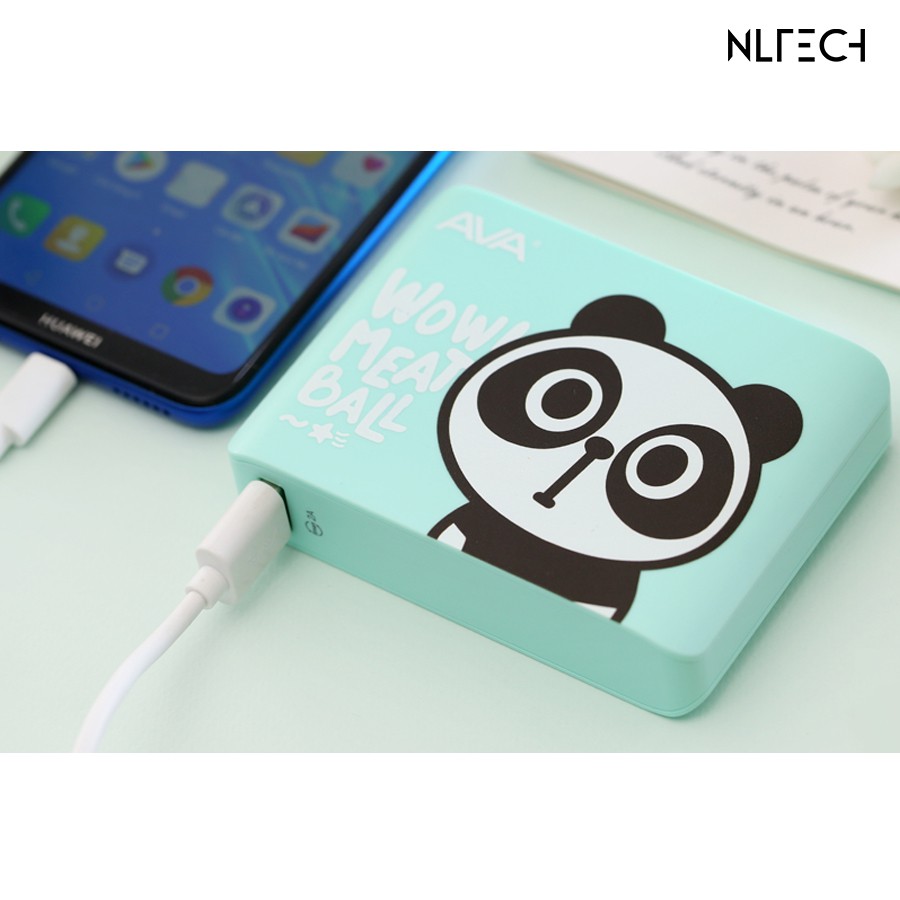 [ HÀNG CAO CẤP ] Pin sạc dự phòng 10.000 mAh AVA TS-D151