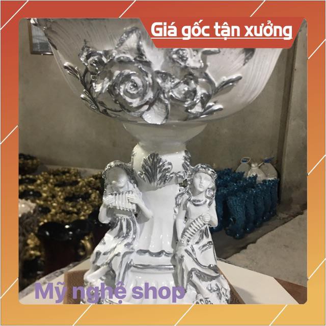 Bình hoa composite,Mỹ nghệ shop, decor, trang trí, quà tặng sinh nhật, tân gia, bình hoa giả, cao cấp mã TT6 bao vỡ