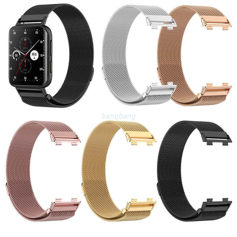 Dây đeo kim loại cho đồng hồ thông minh Oppo Watch2 42/46mm