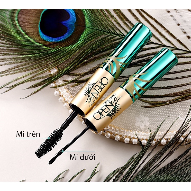 Mascara Gecomo cao cấp 2 đầu tiện dụng - Mascara không lem không trôi nội địa trung mã G201015